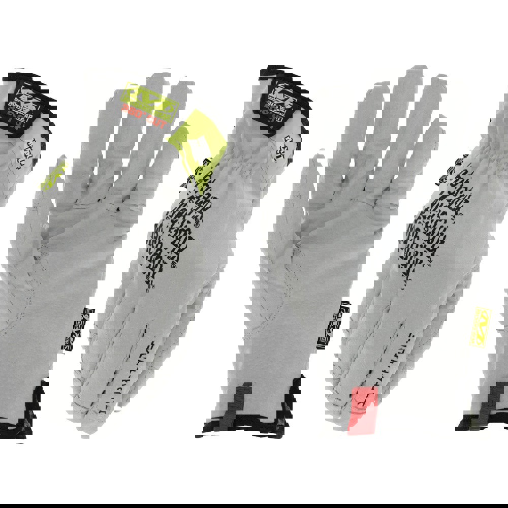 Cut & Puncture Resistant Gloves; Glove Type: Cut-Resistant; Puncture-Resistant ; Primary Material: Leather ; Lining Material: ArmorCore ; ANSI/ISEA Abrasion Resistance Level: 6 ; Color: Gray ; Men's Numeric Size: 11